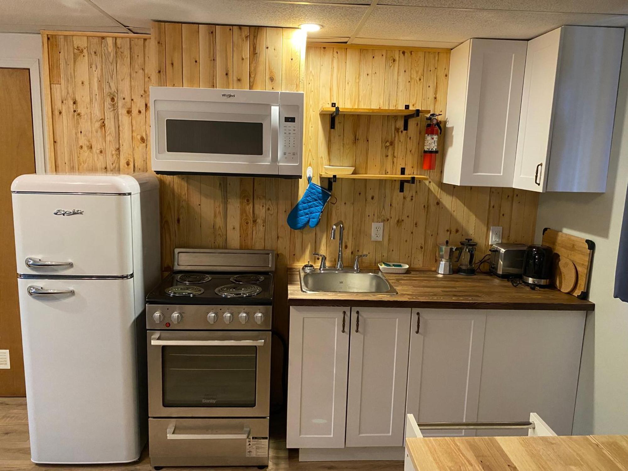 Chalets Les Chanterelles De Forillon L'Anse-au-Griffon Exteriér fotografie